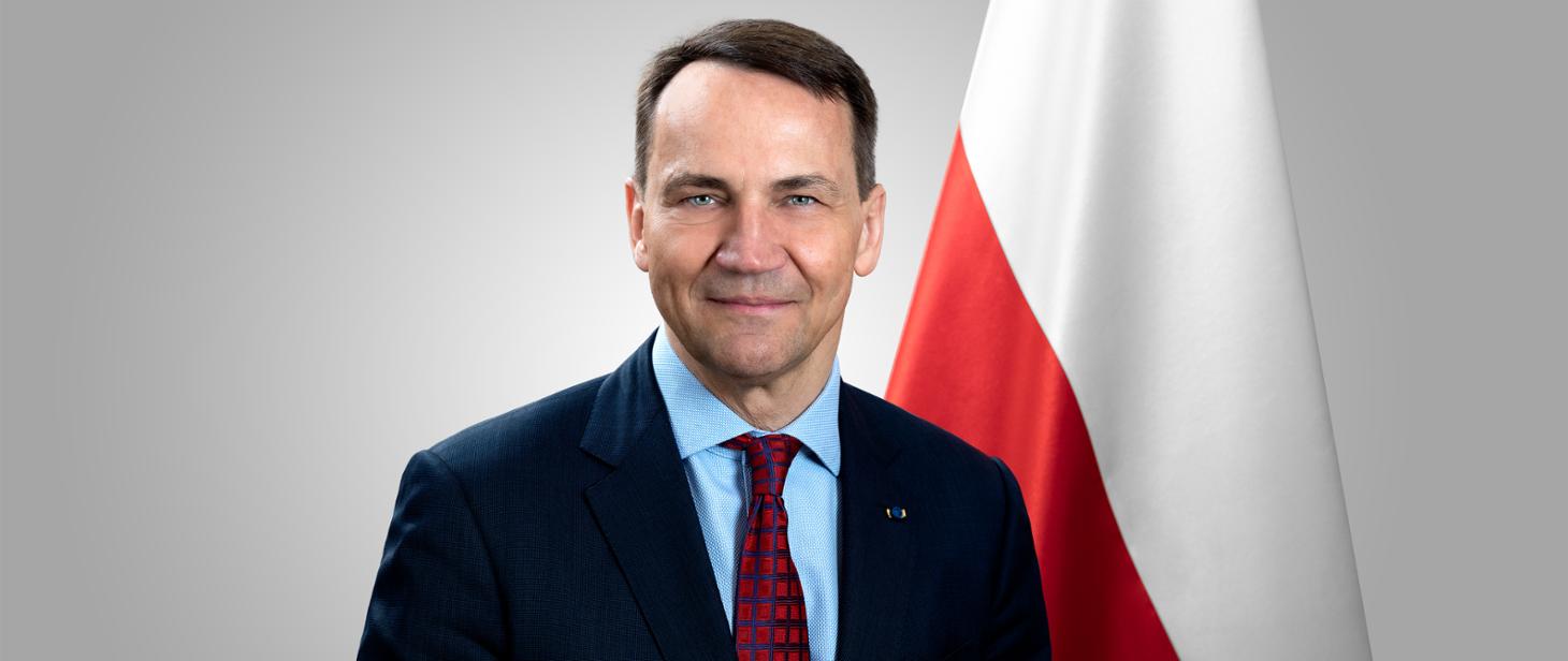 Radosław Sikorski Wiceprezes Rady Ministrów Minister Spraw Zagranicznych
